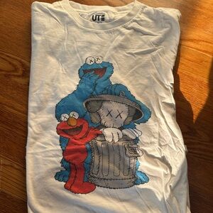 KAWS x Sesame street tshirt